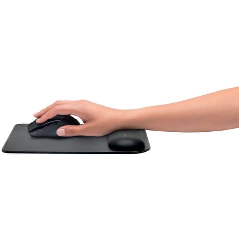 Tappetino per mouse ErgoSoft ™ con poggiapolsi Kensington nero K52888EU